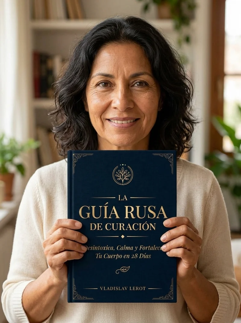 Elena Cruz con La Guía Rusa de Curación